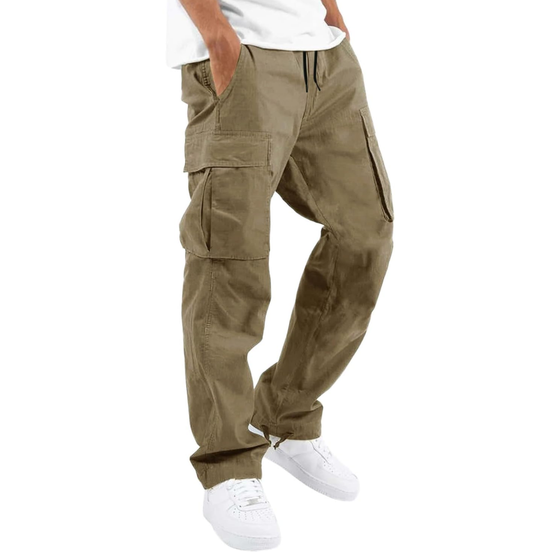 Heren Katoenen Cargo Joggers - Arno