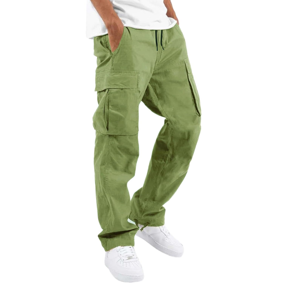 Heren Katoenen Cargo Joggers - Arno