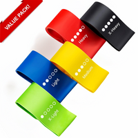 Set van Weerstandsbanden – 5 Bandjes met Handleiding en Opbergzak