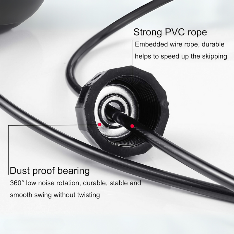 Verstelbare Springtouw met Tangle-Free Lagers