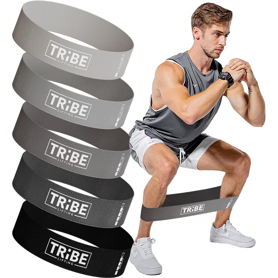 Taśmy oporowe do ćwiczeń – zestaw 5 sztuk