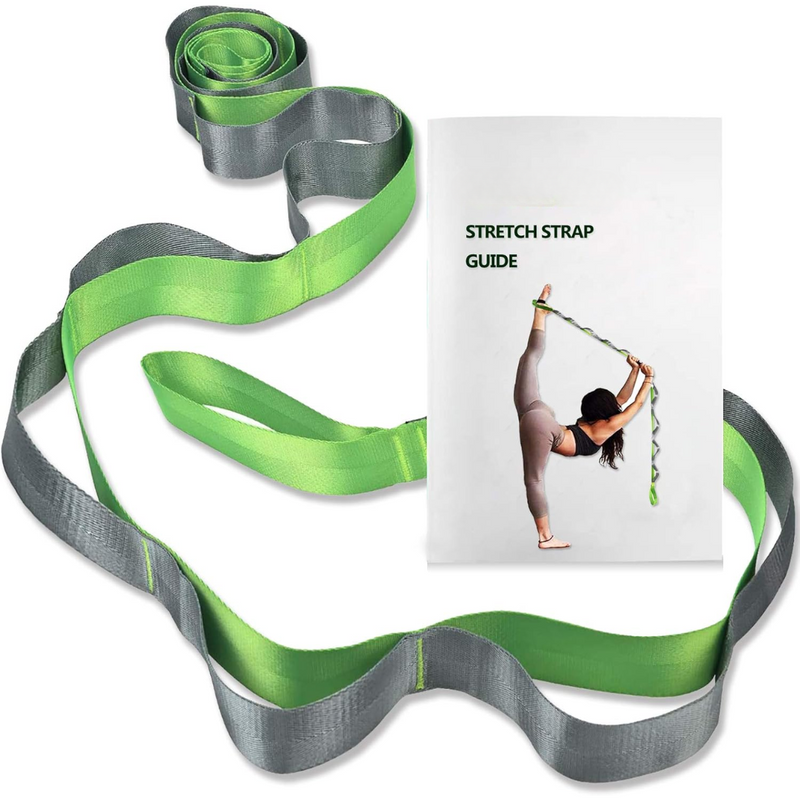 Yoga Stretch Band met 12 Lussen