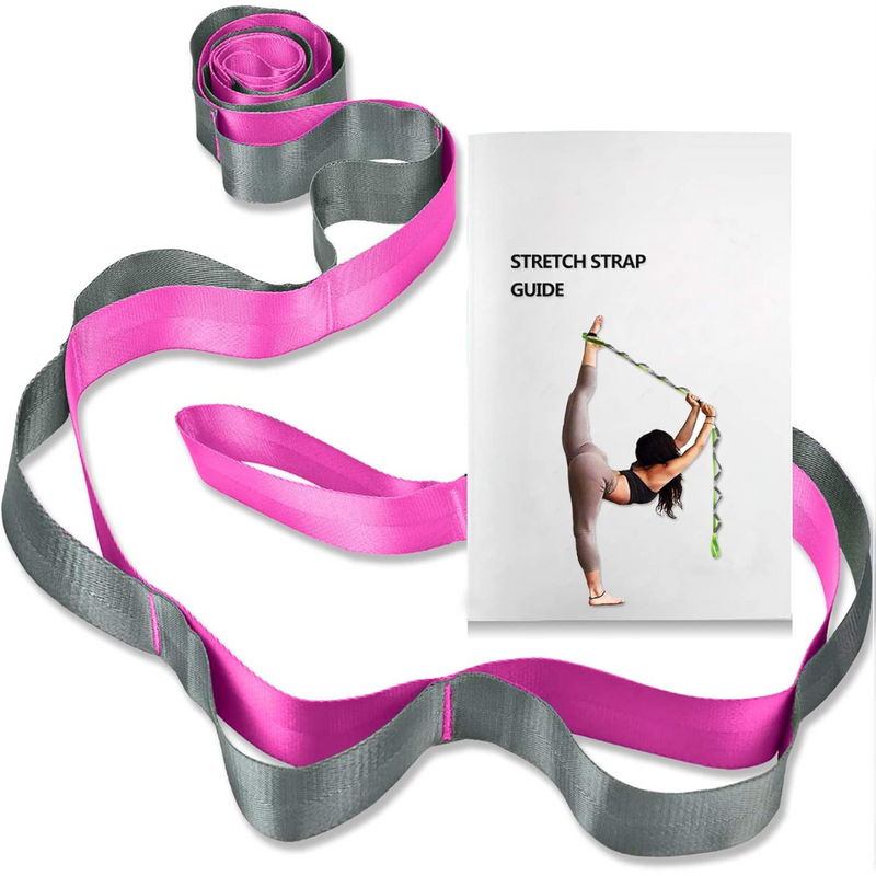 Yoga Stretch Band met 12 Lussen