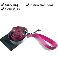 Yoga Stretch Band met 12 Lussen