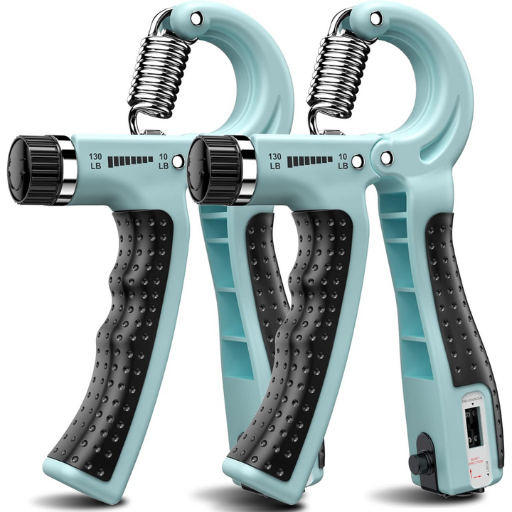 Verstelbare Hand Grip Versterker - 2 Pack (5-60KG)