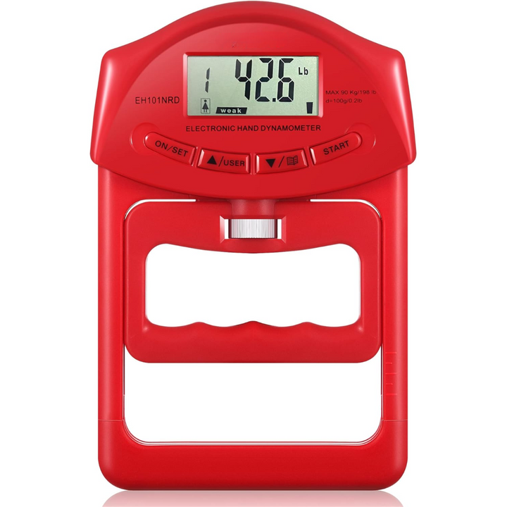 Digitale Hand Dynamometer Grip Krachtmeter - 90Kg Capaciteit
