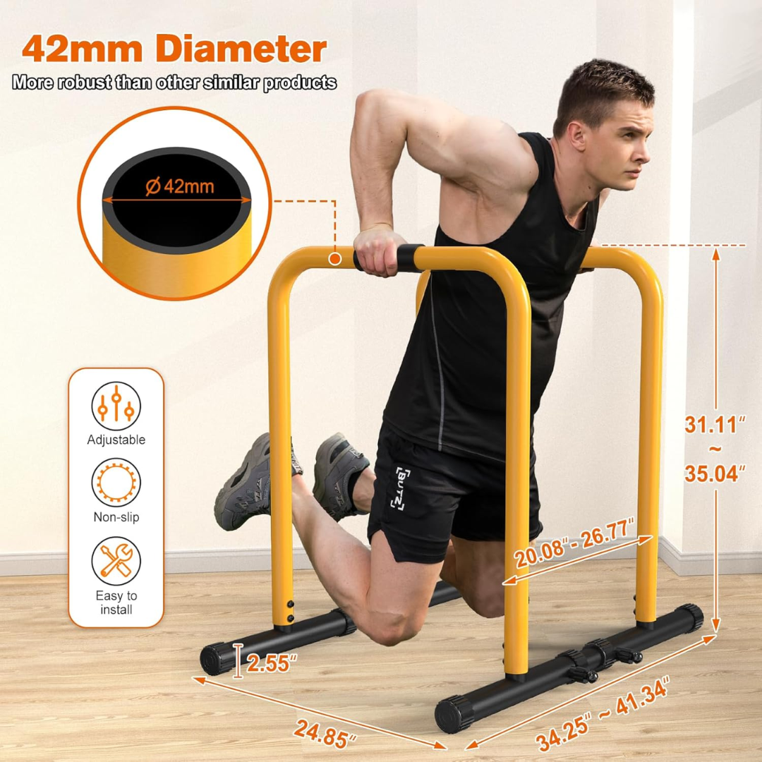 Zware Dip Station & Push-up Stand voor Thuisfitness