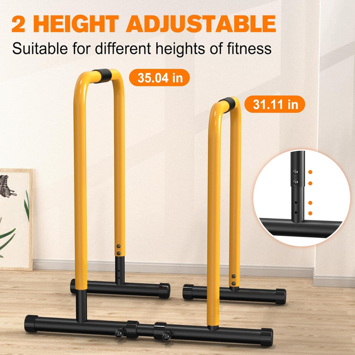 Zware Dip Station & Push-up Stand voor Thuisfitness
