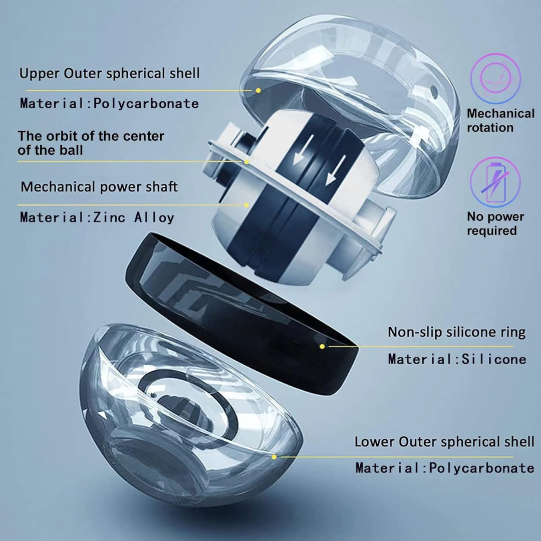 Żyroskopowa piłka wzmacniająca nadgarstek - Automatyczny trener przedramienia