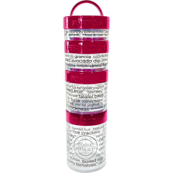 100-Calorie Snack Portiecontrole Containers - Stapelbare Set