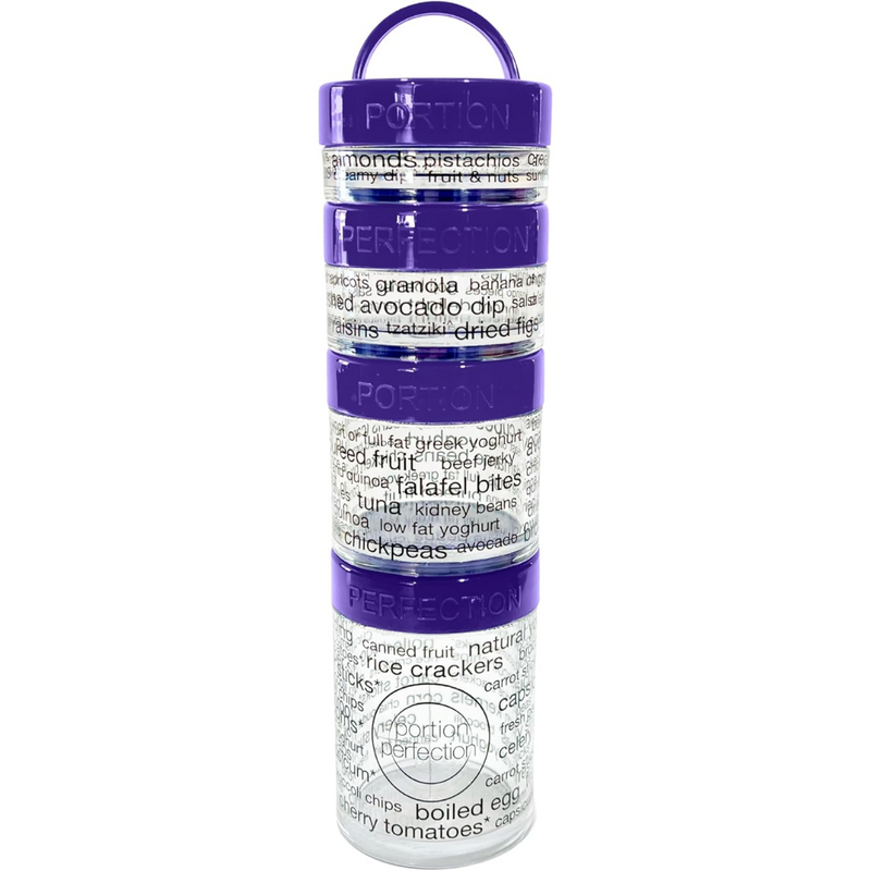 100-Calorie Snack Portiecontrole Containers - Stapelbare Set