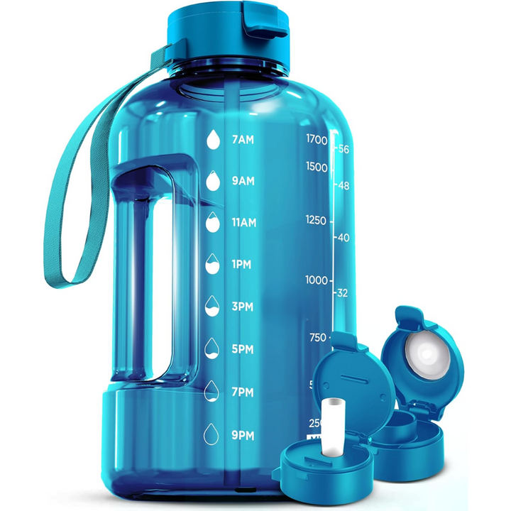 2L Waterfles met Tijdsmarkering – BPA-vrij
