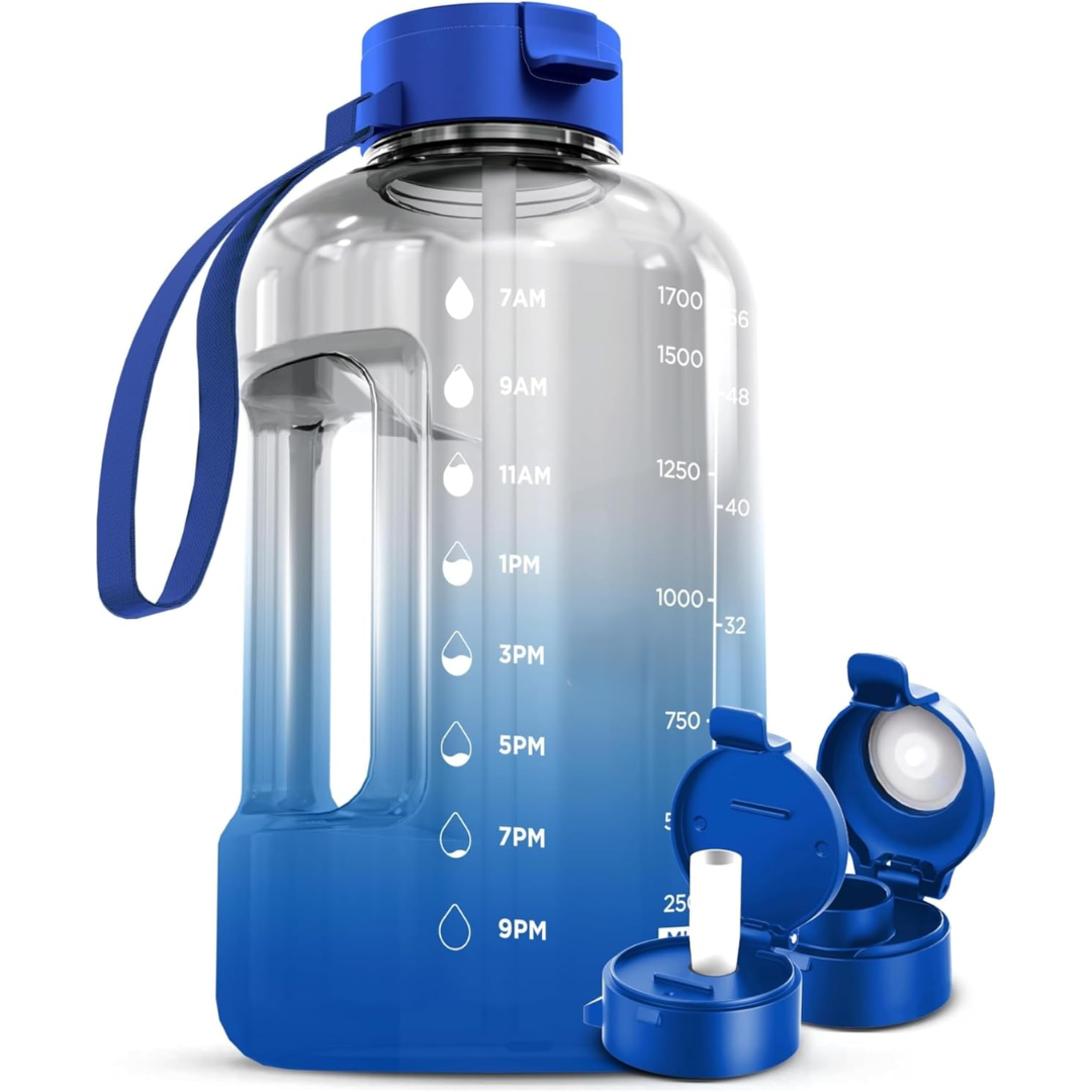 2L Waterfles met Tijdsmarkering – BPA-vrij