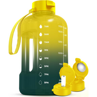 2L Waterfles met Tijdsmarkering – BPA-vrij