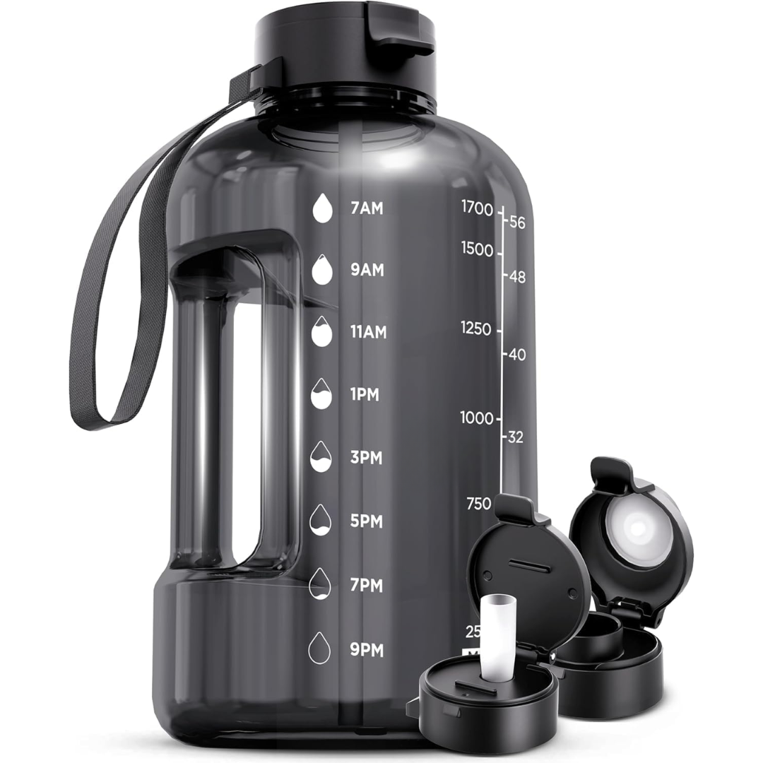 2L Waterfles met Tijdsmarkering – BPA-vrij