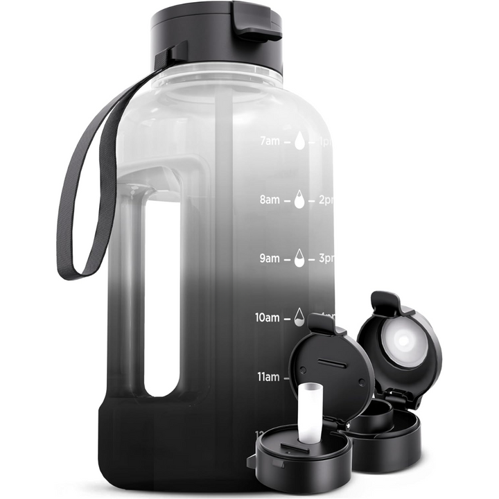 2L Waterfles met Tijdsmarkering – BPA-vrij