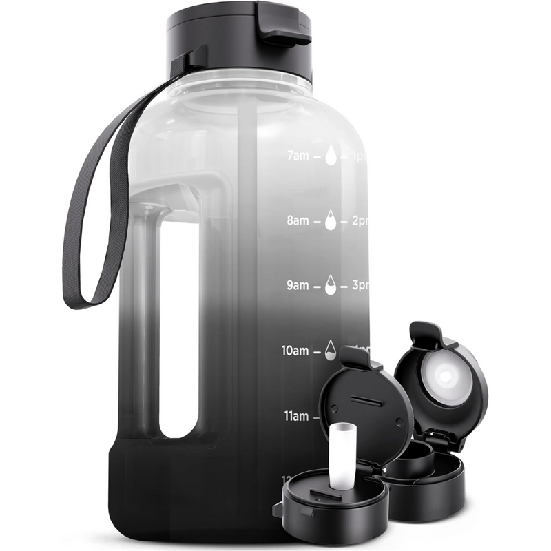 2L Waterfles met Tijdsmarkering – BPA-vrij