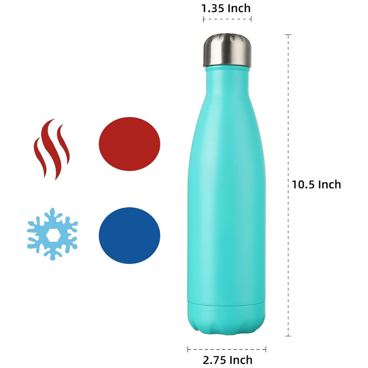 RVS Isolerende Fles – Lekvrije & Reisvriendelijke Waterfles