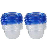 Mini Voedselopslagcontainers – 118 ml met Deksel (8-Pack)