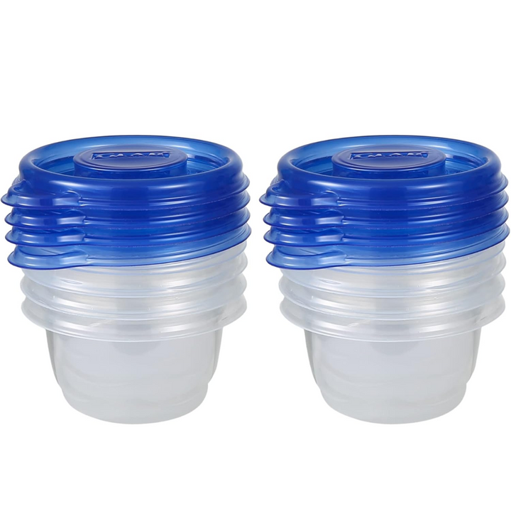 Mini Voedselopslagcontainers – 118 ml met Deksel (8-Pack)