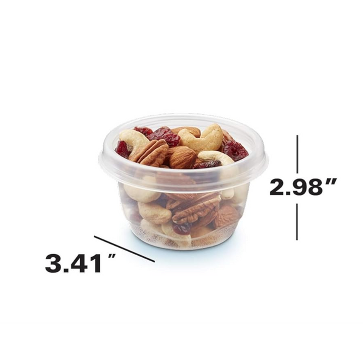 Mini Voedselopslagcontainers – 118 ml met Deksel (8-Pack)