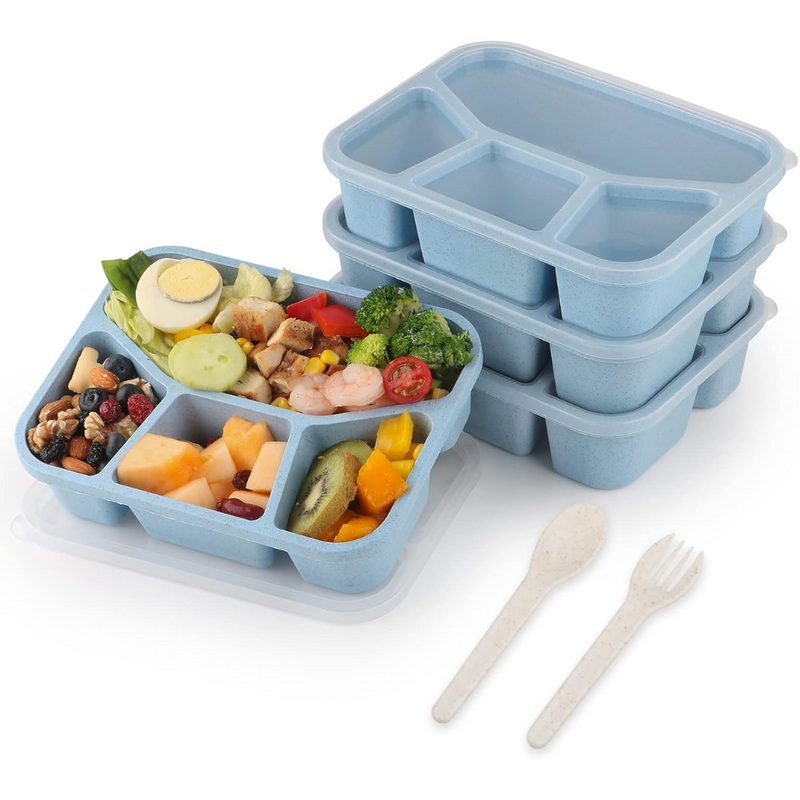 4-Pack Bento Snackdozen – 4 Compartimenten