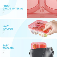 6-Pack Herbruikbare Bento Box Maaltijd Prep Set