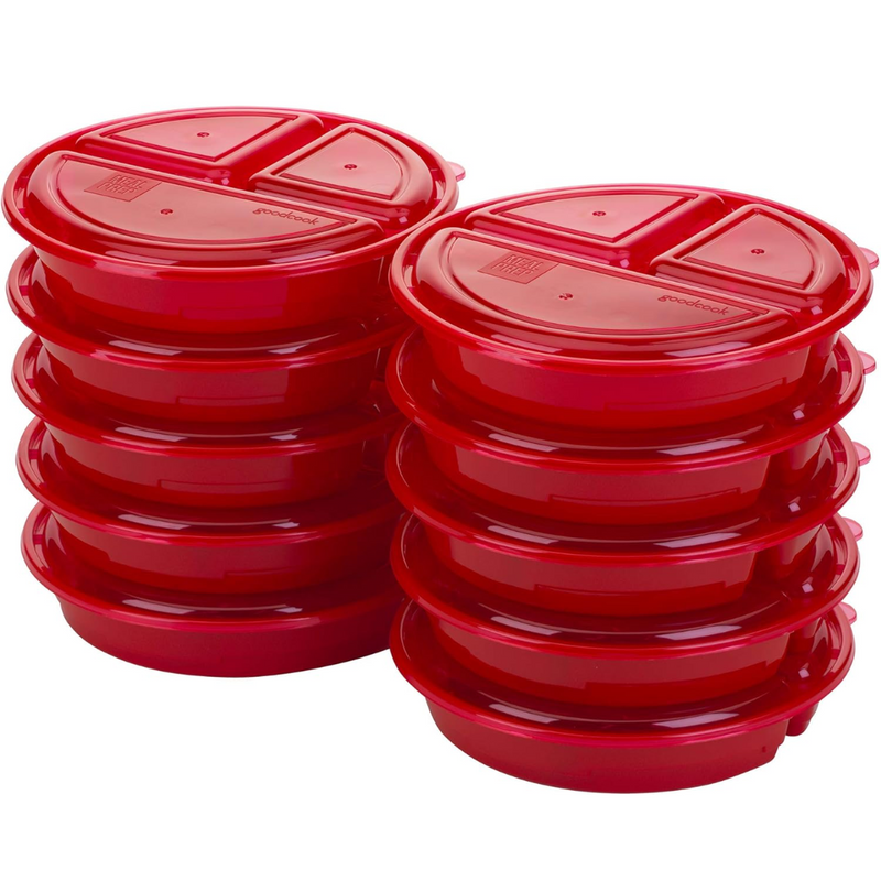 BPA-vrije Maaltijd Prep Containers, Set van 10