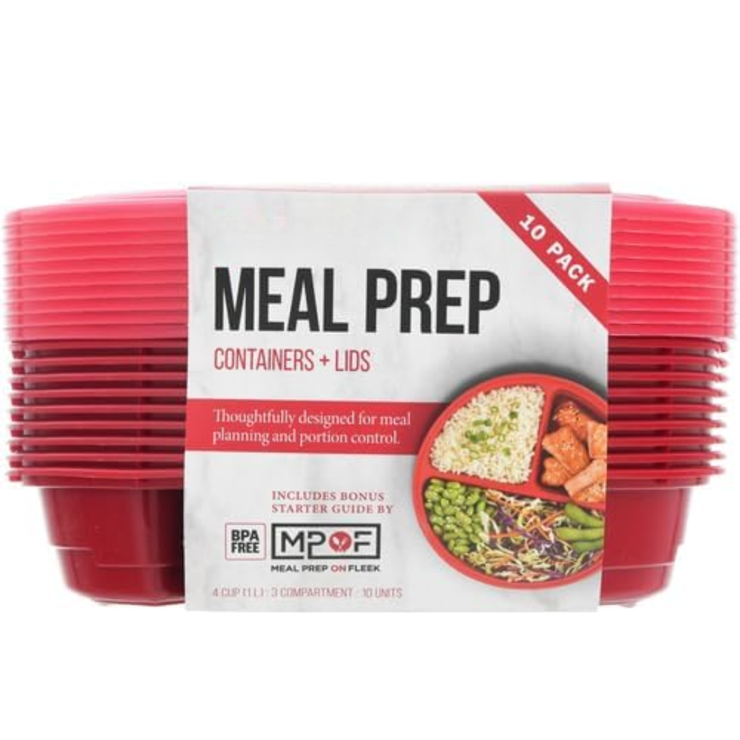 BPA-vrije Maaltijd Prep Containers, Set van 10