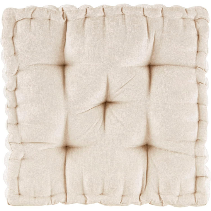 Grote Chenille Vloerkussen voor Meditatie & Yoga