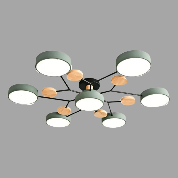 Vertakte LED Plafondlamp - NordicGlow