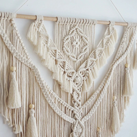 Scandinavische Boho Macramé Wandhanger - Liora