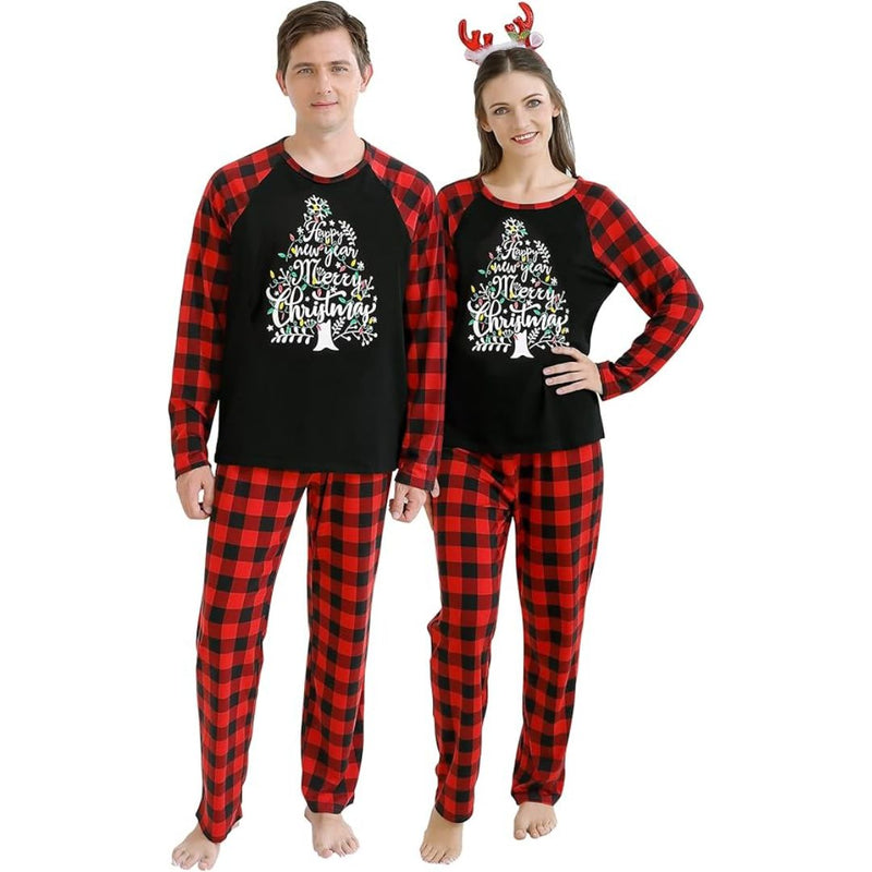 Matching Kerst Pyjama Set - PlaidJoy