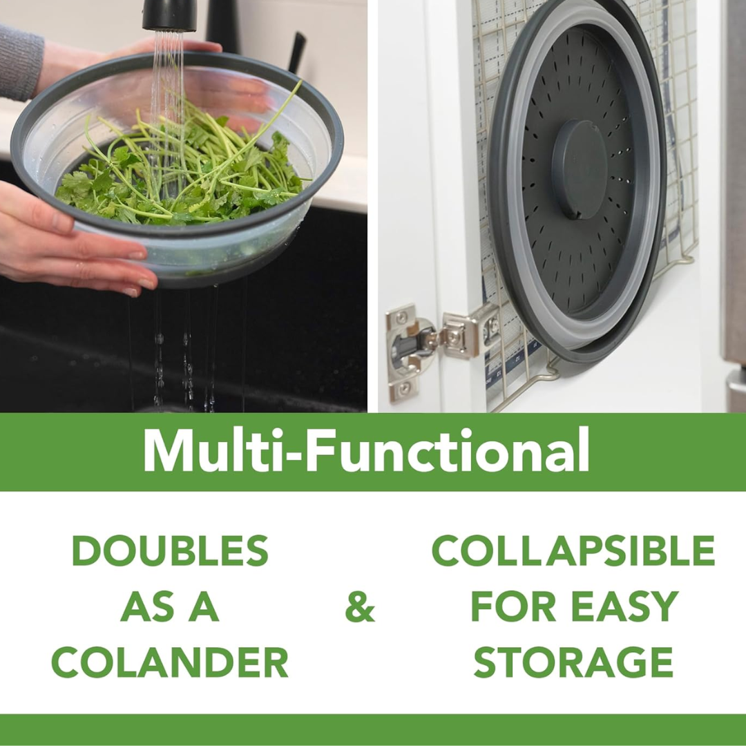 Pokrywka magnetronowa - składana pokrywka silikonowa