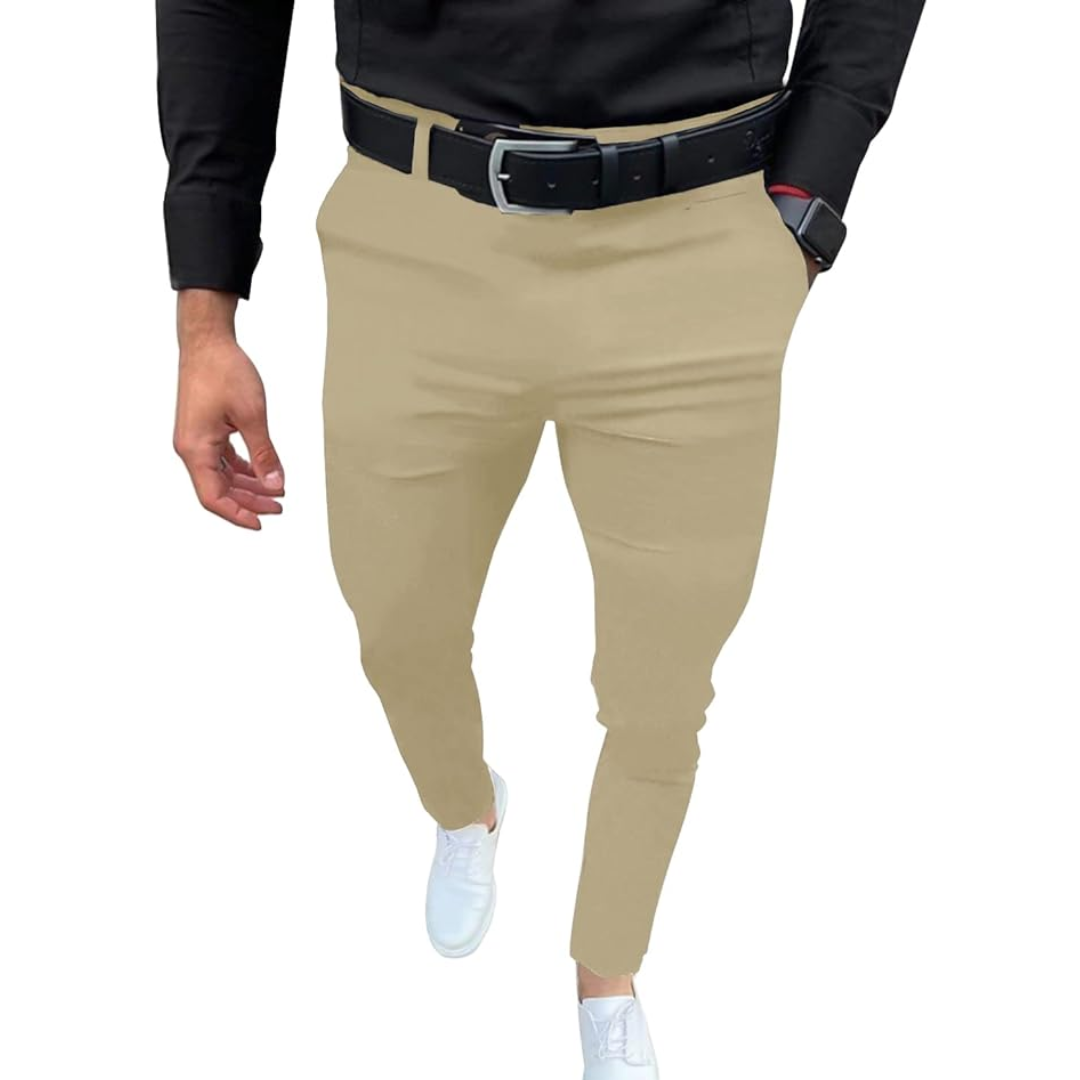 Slim Fit Stretch Heren Broek - Boaz