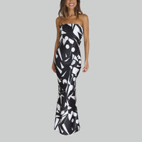 Strapless Maxi-jurk met Luchtige Pasvorm – Jade
