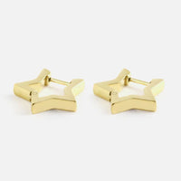 Vardi Dante™ Gouden Ster Hoepeloorbellen | Trendy & Speels