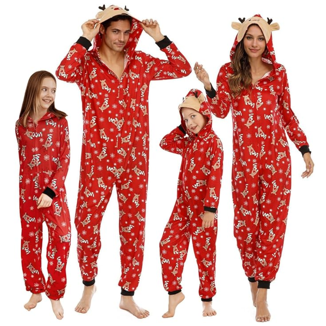 Pasujące piżamy świąteczne dla całej rodziny - FestiveSnug