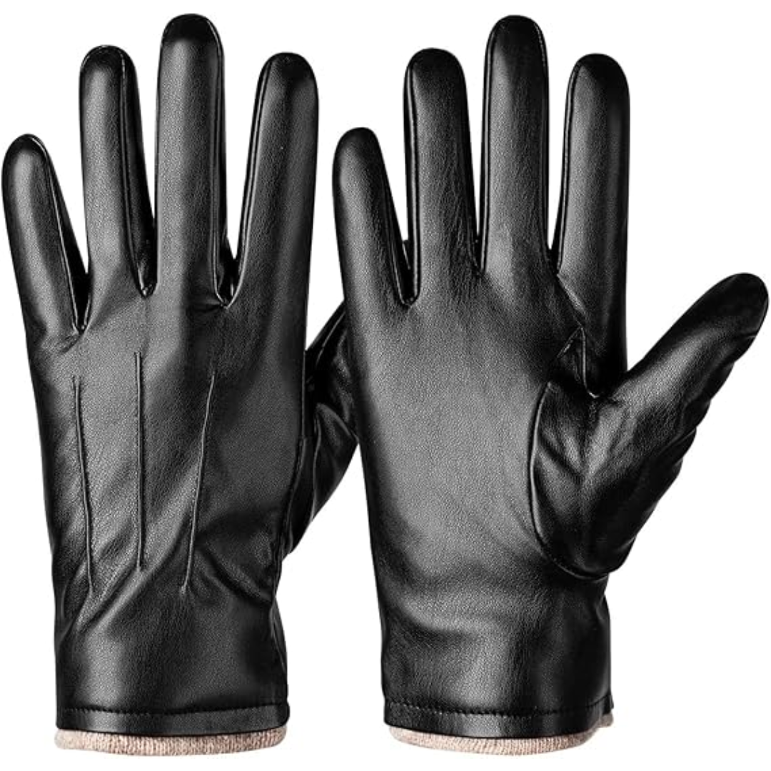 Winter Leren Touchscreen Handschoenen - TouchLuxe