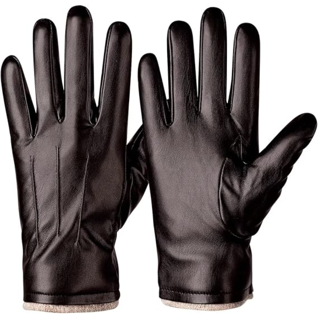 Winter Leren Touchscreen Handschoenen - TouchLuxe