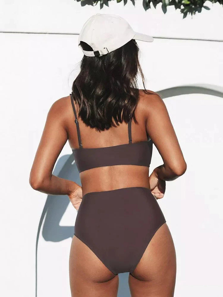 Bikini Set met Hoge Taille – Eliva