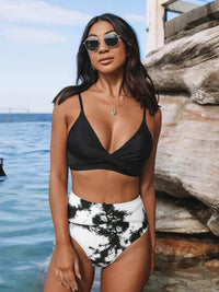 Bikini Set met Hoge Taille – Eliva