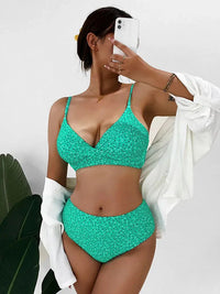 Bikini Set met Hoge Taille – Eliva