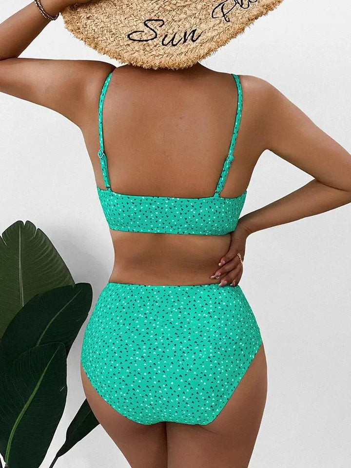 Bikini Set met Hoge Taille – Eliva