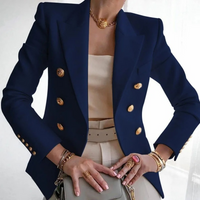 Vintage Damesblazer met Dubbele Knopen - Isabelle