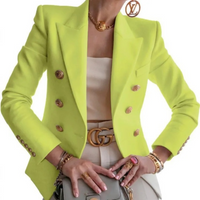 Vintage Damesblazer met Dubbele Knopen - Isabelle