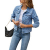 Dames Casual Denim Jas - Jade