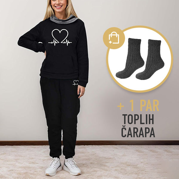 UDOBNA ŽENSKA DVODIJELNA TRENIRKA - WARMFLEX™