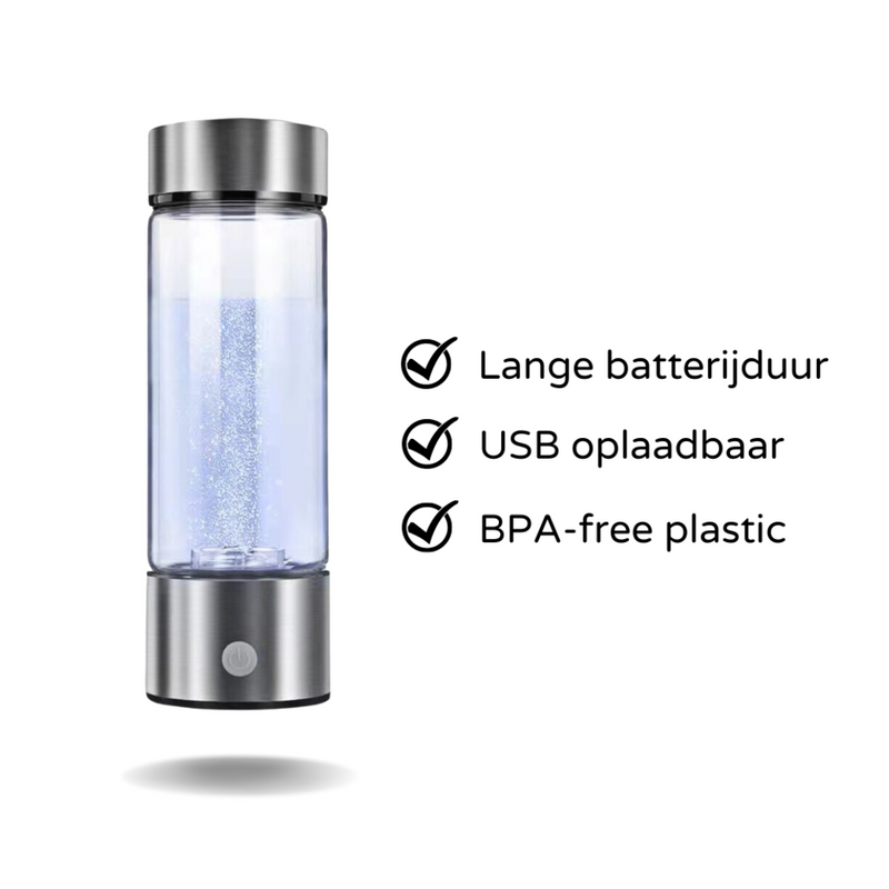 Innovatieve Waterstofwaterfles - HydroPro Generator