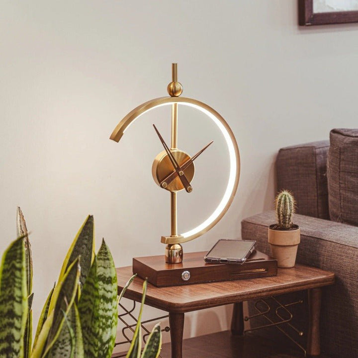 Luxe Oplaadbare Lampenklok - KyotoGlow